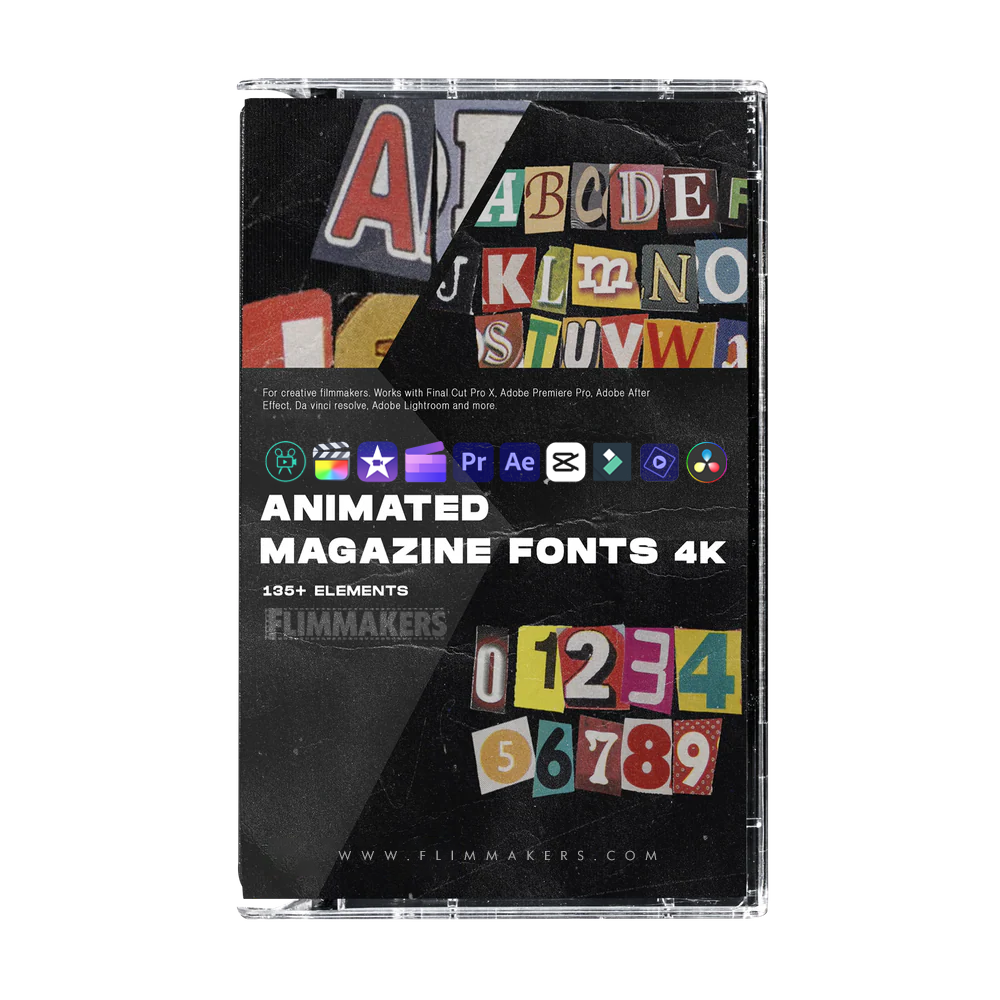 ANIMATED MAGAZINE FONTS